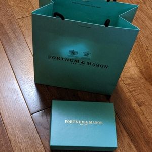 Fortnum & mason paper bag and gift empty box